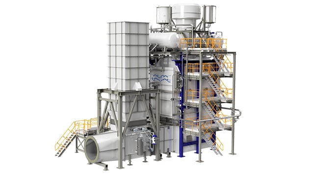 steam gas boiler