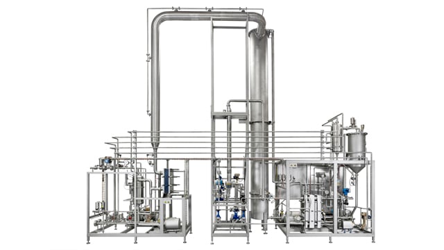 Fully automatic beer dealcoholization module
